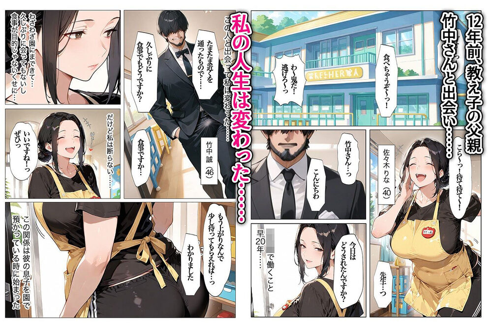 大きくなった教え子の巨ちんで中出しされました 全110P アナルSEXあり 画像1