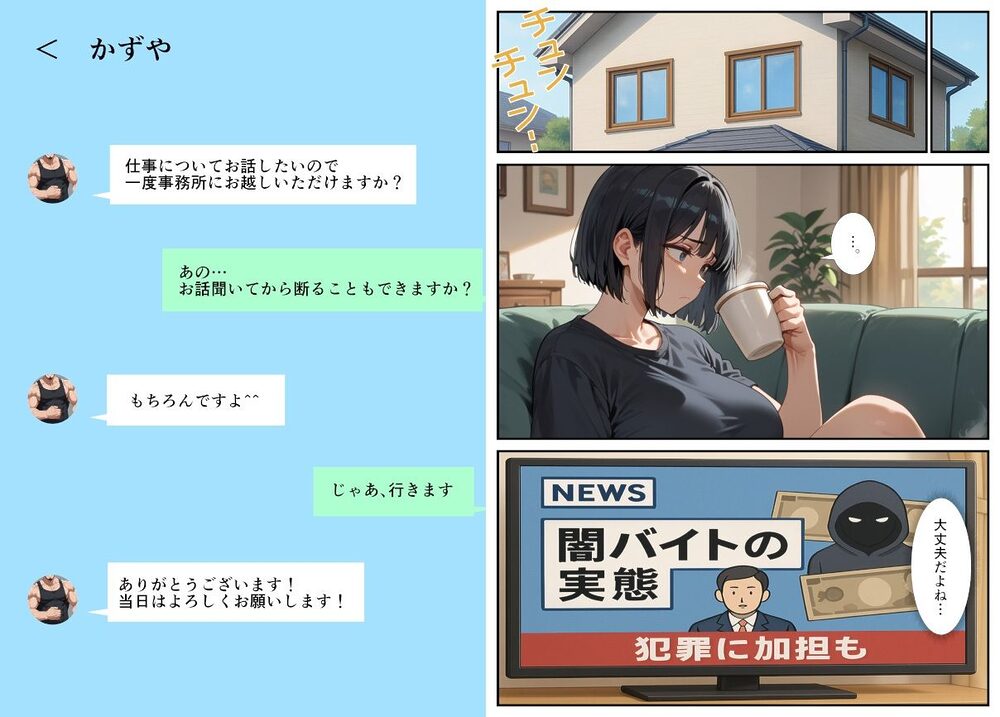 闇バイトでAVに出演したら人生終了した話 画像6