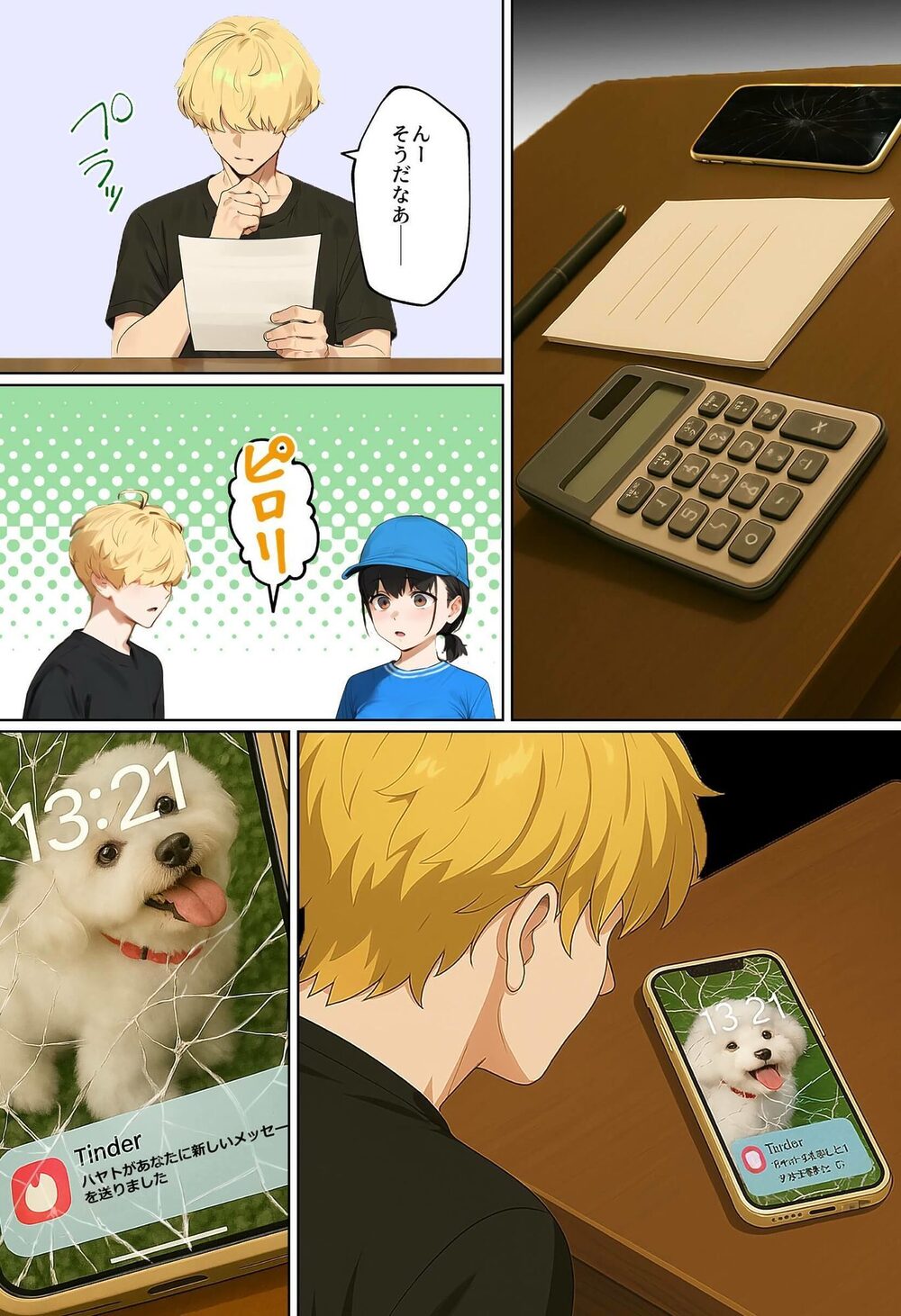 【実話】引っ越し見積もり中、新人ちゃん（22）のバキバキスマホにマチアプ通知！ヤリモク男子から「俺が」守らなきゃwww 画像6