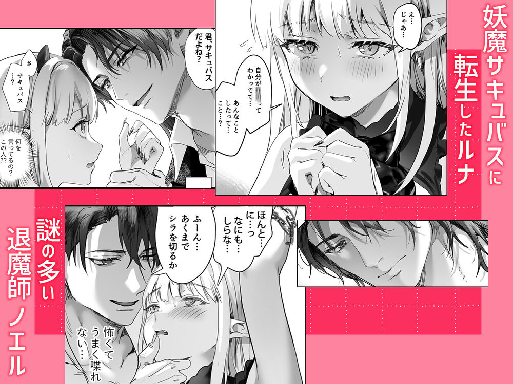 ワケアリ退魔師は転生サキュバスと死を賭けた恋をする 画像1